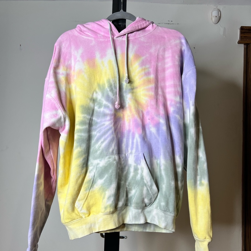 DREAMSICLE tie-dye hoodie